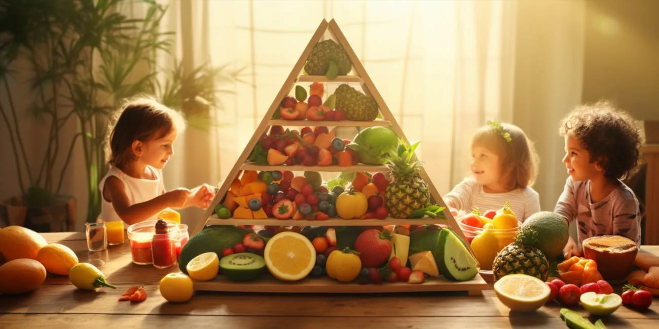 Piramida zdrowia dla dzieci